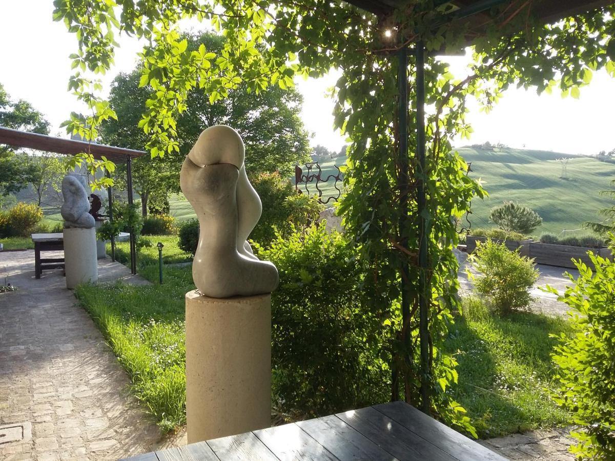 "La Casa Degli Ulivi Art B&B" Trecastelli Extérieur photo